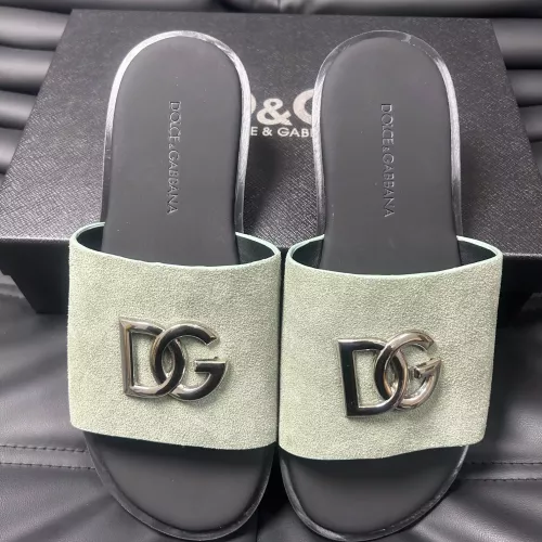 Replica Dolce & Gabbana D&G Slippers For Men #1291703 $68.00 USD for Wholesale