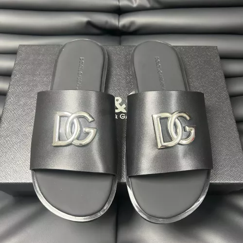 Dolce &amp; Gabbana D&amp;G Slippers For Men #1291707 $68.00 USD, Wholesale Replica Dolce &amp; Gabbana D&amp;G Slippers