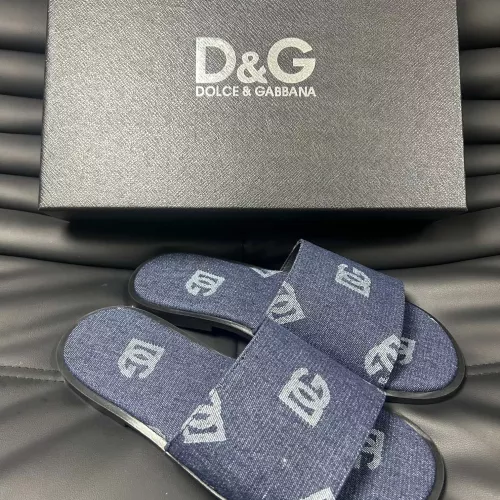 Replica Dolce & Gabbana D&G Slippers For Men #1291708 $68.00 USD for Wholesale