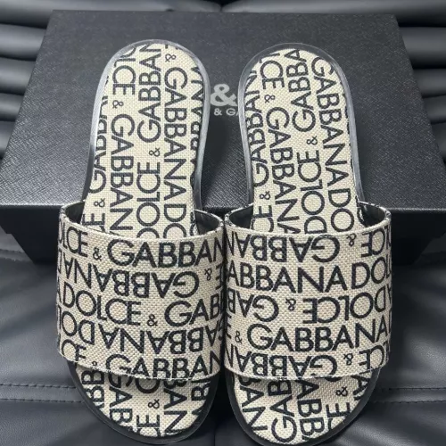 Dolce &amp; Gabbana D&amp;G Slippers For Men #1291712 $68.00 USD, Wholesale Replica Dolce &amp; Gabbana D&amp;G Slippers