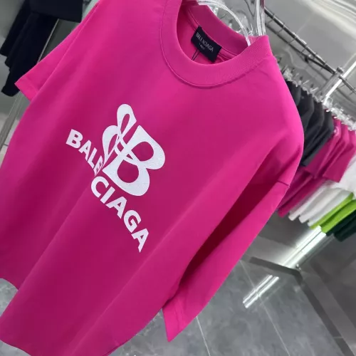 Replica Balenciaga T-Shirts Short Sleeved For Unisex #1291722 $40.00 USD for Wholesale