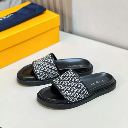 Christian Dior Slippers For Men #1291779 $68.00 USD, Wholesale Replica Christian Dior Slippers