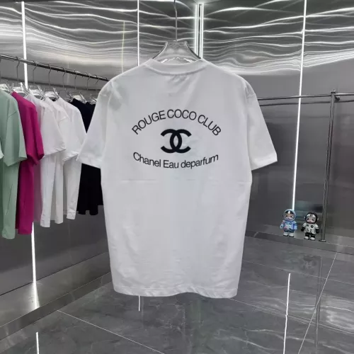 Replica Chanel T-Shirts Short Sleeved For Unisex #1291800 $39.00 USD for Wholesale