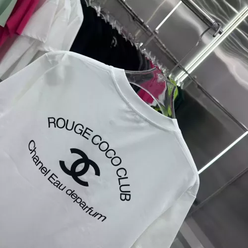 Replica Chanel T-Shirts Short Sleeved For Unisex #1291800 $39.00 USD for Wholesale