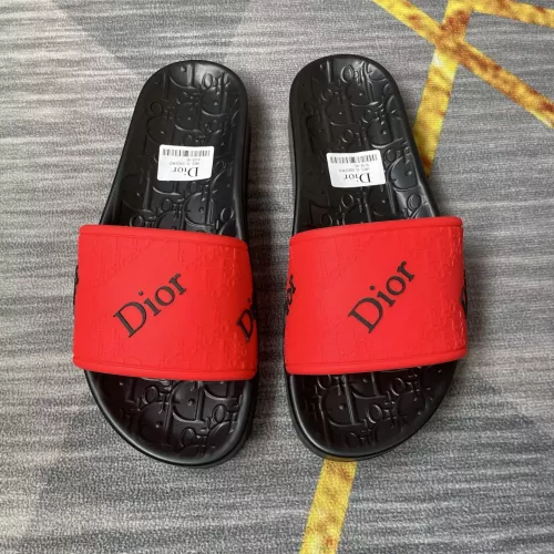 Replica Christian Dior Slippers For Men #1291829 $42.00 USD for Wholesale