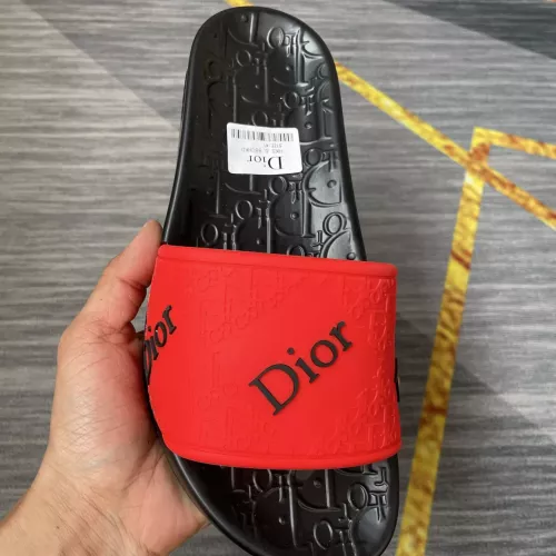 Replica Christian Dior Slippers For Men #1291829 $42.00 USD for Wholesale