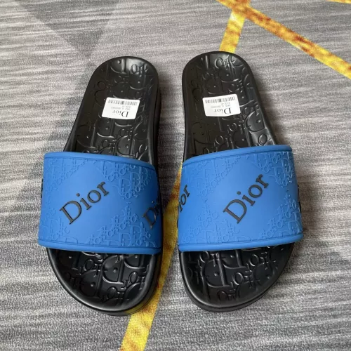 Replica Christian Dior Slippers For Men #1291836 $42.00 USD for Wholesale