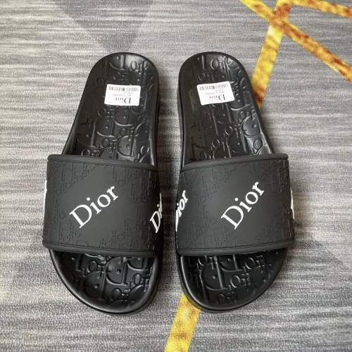 Replica Christian Dior Slippers For Men #1291846 $42.00 USD for Wholesale