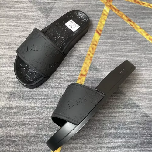 Replica Christian Dior Slippers For Men #1291853 $42.00 USD for Wholesale