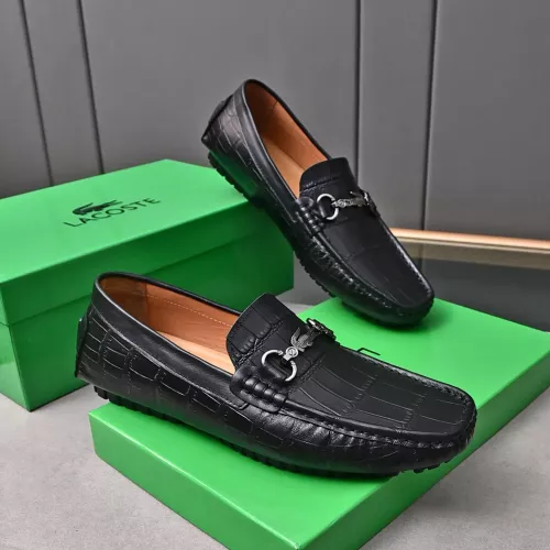 Replica Lacoste Leather Shoes For Men #1291875 $80.00 USD for Wholesale