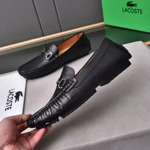 Replica Lacoste Leather Shoes For Men #1291875 $80.00 USD for Wholesale