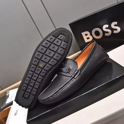 Replica Boss Leather Shoes For Men #1291877 $80.00 USD for Wholesale