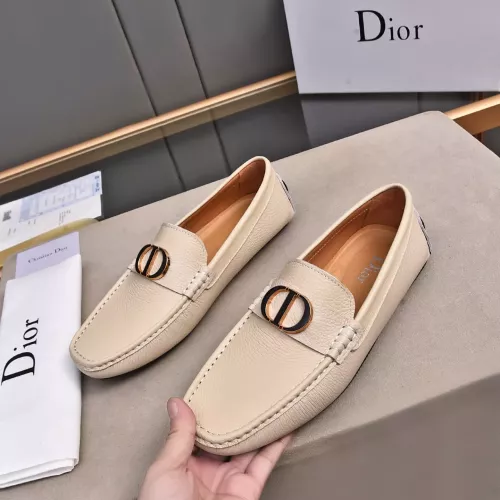 Christian Dior Leather Shoes For Men #1291899 $80.00 USD, Wholesale Replica Christian Dior Leather Shoes