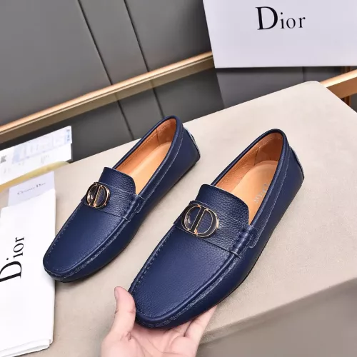 Christian Dior Leather Shoes For Men #1291900 $80.00 USD, Wholesale Replica Christian Dior Leather Shoes