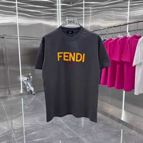 Fendi T-Shirts Short Sleeved For Unisex #1291956 $39.00 USD, Wholesale Replica Fendi T-Shirts