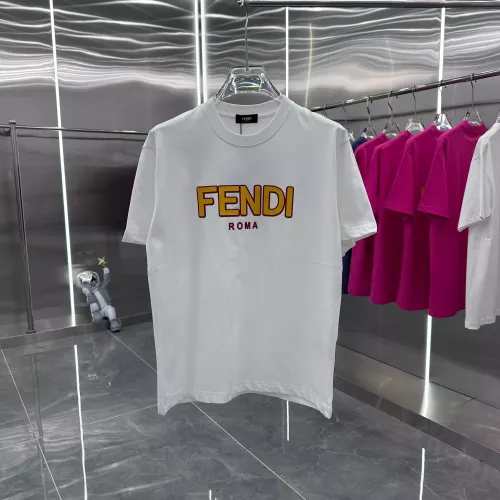 Fendi T-Shirts Short Sleeved For Unisex #1291958 $39.00 USD, Wholesale Replica Fendi T-Shirts