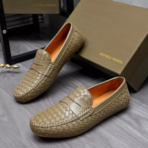 Bottega Veneta BV Leather Shoes For Men #1291973 $96.00 USD, Wholesale Replica Bottega Veneta BV Leather Shoes