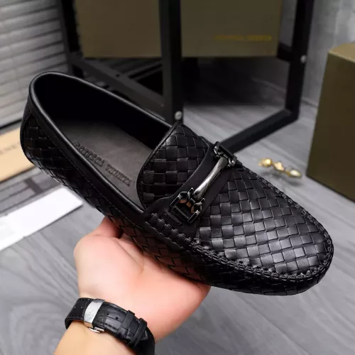 Replica Bottega Veneta BV Leather Shoes For Men #1291976 $96.00 USD for Wholesale