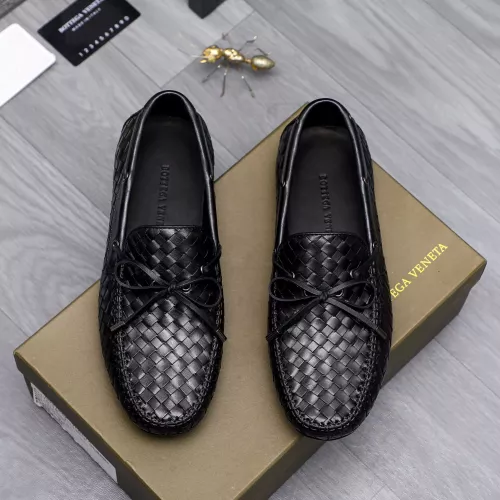 Replica Bottega Veneta BV Leather Shoes For Men #1291977 $96.00 USD for Wholesale