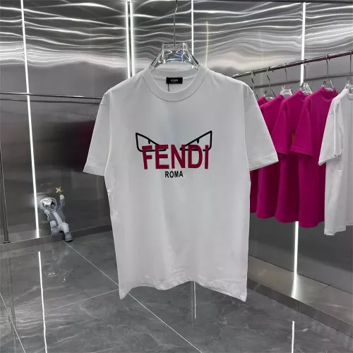 Fendi T-Shirts Short Sleeved For Unisex #1291986 $39.00 USD, Wholesale Replica Fendi T-Shirts