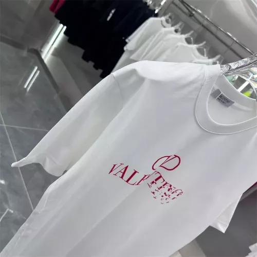 Replica Valentino T-Shirts Short Sleeved For Unisex #1292034 $40.00 USD for Wholesale