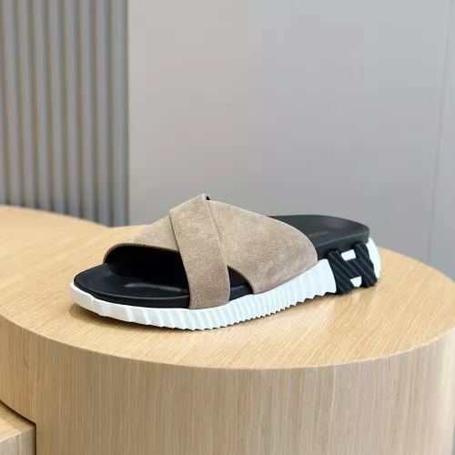 Replica Hermes Slippers For Men #1292038 $68.00 USD for Wholesale