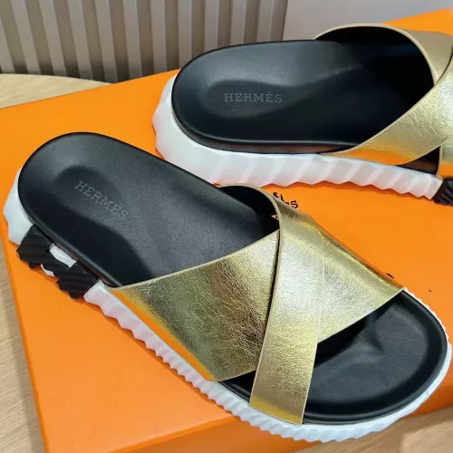 Replica Hermes Slippers For Men #1292042 $68.00 USD for Wholesale