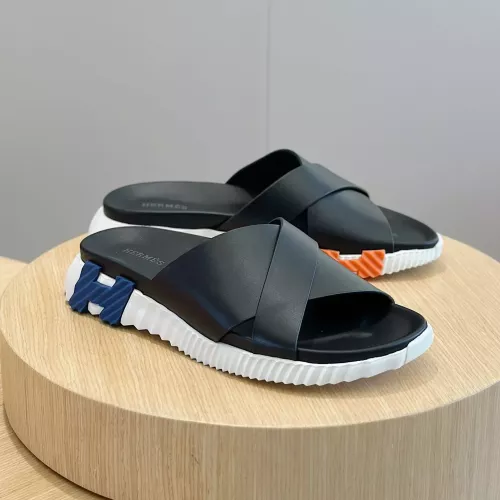 Hermes Slippers For Men #1292046 $68.00 USD, Wholesale Replica Hermes Slippers