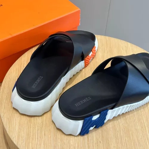 Replica Hermes Slippers For Men #1292046 $68.00 USD for Wholesale