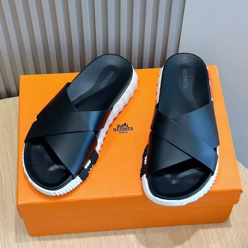 Replica Hermes Slippers For Men #1292052 $68.00 USD for Wholesale