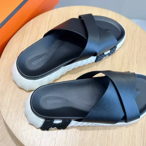 Replica Hermes Slippers For Men #1292054 $68.00 USD for Wholesale