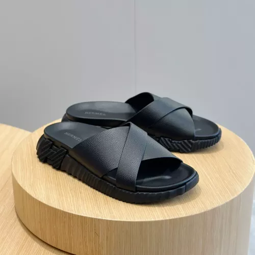 Hermes Slippers For Men #1292057 $68.00 USD, Wholesale Replica Hermes Slippers