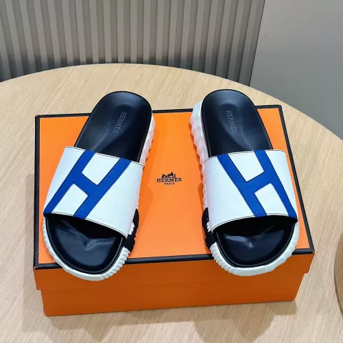 Replica Hermes Slippers For Men #1292061 $68.00 USD for Wholesale