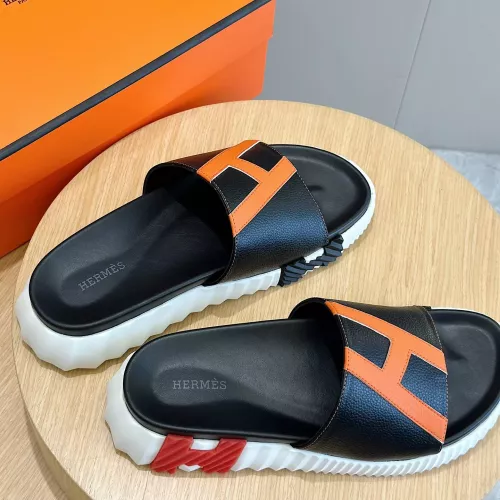 Replica Hermes Slippers For Men #1292064 $68.00 USD for Wholesale