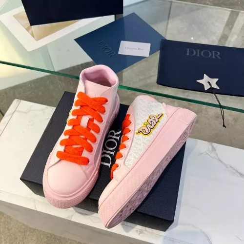 Replica Christian Dior High Top Shoes For Women #1292092 $108.00 USD for Wholesale