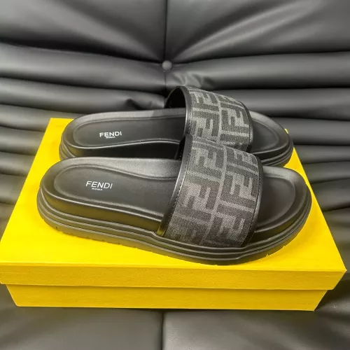 Replica Fendi Slippers For Men #1292115 $68.00 USD for Wholesale