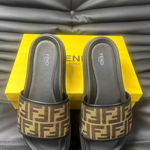 Replica Fendi Slippers For Men #1292116 $68.00 USD for Wholesale