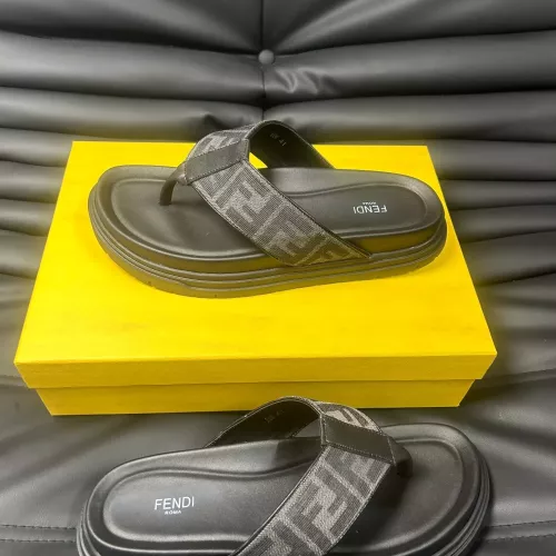 Replica Fendi Slippers For Men #1292119 $68.00 USD for Wholesale