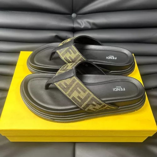 Fendi Slippers For Men #1292120 $68.00 USD, Wholesale Replica Fendi Slippers