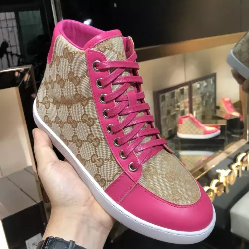 Replica Gucci High Tops Shoes For Women #1292142 $76.00 USD for Wholesale