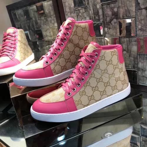 Replica Gucci High Tops Shoes For Women #1292142 $76.00 USD for Wholesale