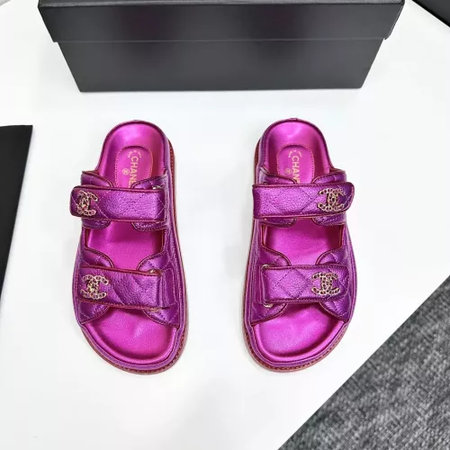 Chanel Slippers For Women #1292168 $105.00 USD, Wholesale Replica Chanel Slippers