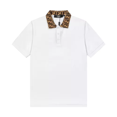 Fendi T-Shirts Short Sleeved For Men #1292190 $45.00 USD, Wholesale Replica Fendi T-Shirts