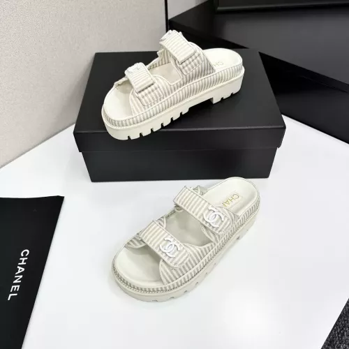 Replica Chanel Slippers For Women #1292196 $102.00 USD for Wholesale