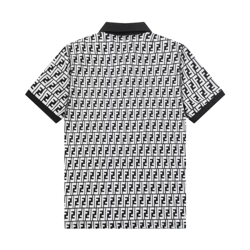 Replica Fendi T-Shirts Short Sleeved For Men #1292198 $45.00 USD for Wholesale