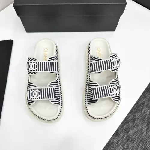 Chanel Slippers For Women #1292203 $102.00 USD, Wholesale Replica Chanel Slippers