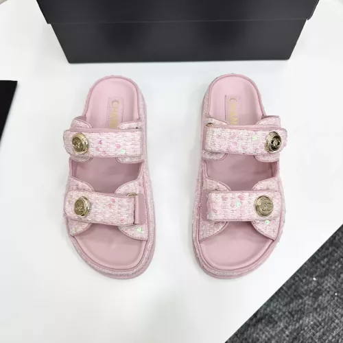 Chanel Slippers For Women #1292246 $102.00 USD, Wholesale Replica Chanel Slippers