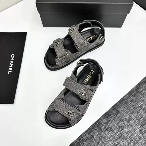 Replica Chanel Sandal For Women #1292250 $105.00 USD for Wholesale