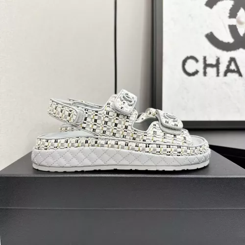 Replica Chanel Sandal For Women #1292252 $105.00 USD for Wholesale