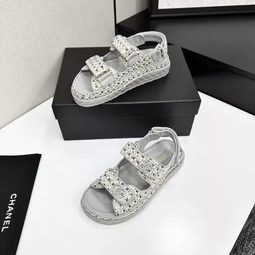 Replica Chanel Sandal For Women #1292252 $105.00 USD for Wholesale